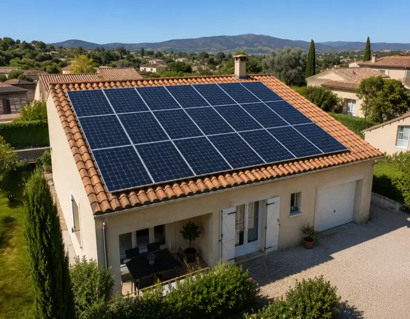 Prime à l'autoconsommation panneaux solaires Saint-Lunaire — aide financière de l'État